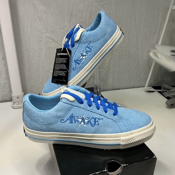NWT 2023 Awake NY x Converse One Star Pro Low 'Blue' Unisex Sneakers 4.5M 6W Y2K - Picture 2 of 8
